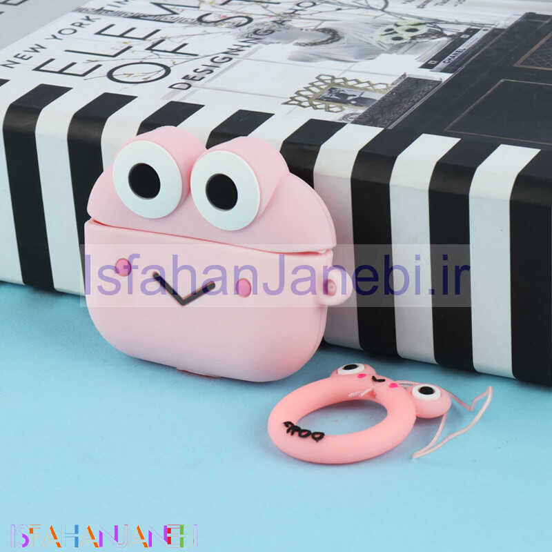 اصفهان جانبی-محافظ AirPods Pro سیلیکونی طرح قورباغه