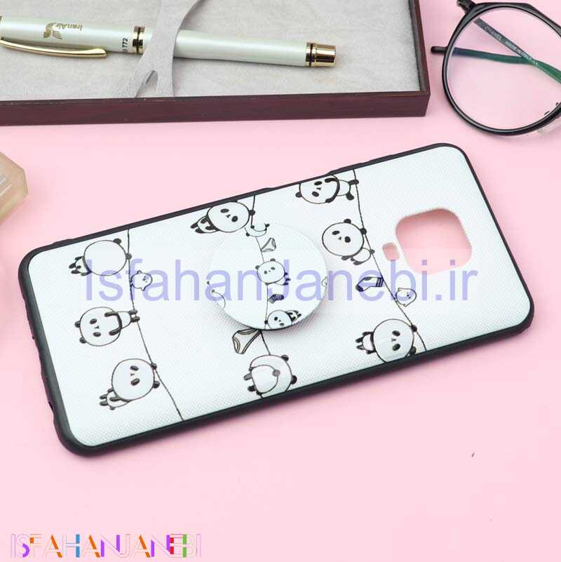 اصفهان جانبی-قاب فانتزی برجسته + پاپ سوکت کد12 شیائومی Redmi Note 9s / Note 9 pro