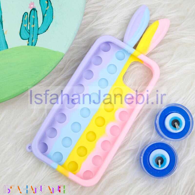 اصفهان جانبی-قاب اورجینال سیلیکونی خرگوشی پاپیتی iPhone 11