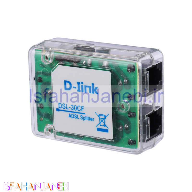 اصفهان جانبی-اسپلیتر مودم D-Iink DSL-30CF Transparent ADSL