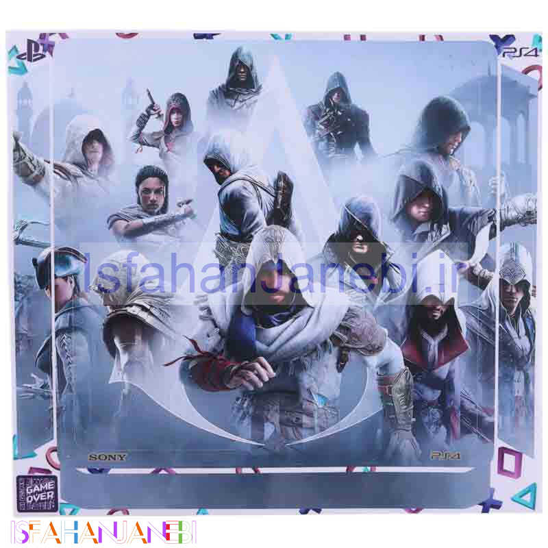 اصفهان جانبی-اسکین پلی استیشن 4 اسلیم طرح Assassin's Creed کد 1