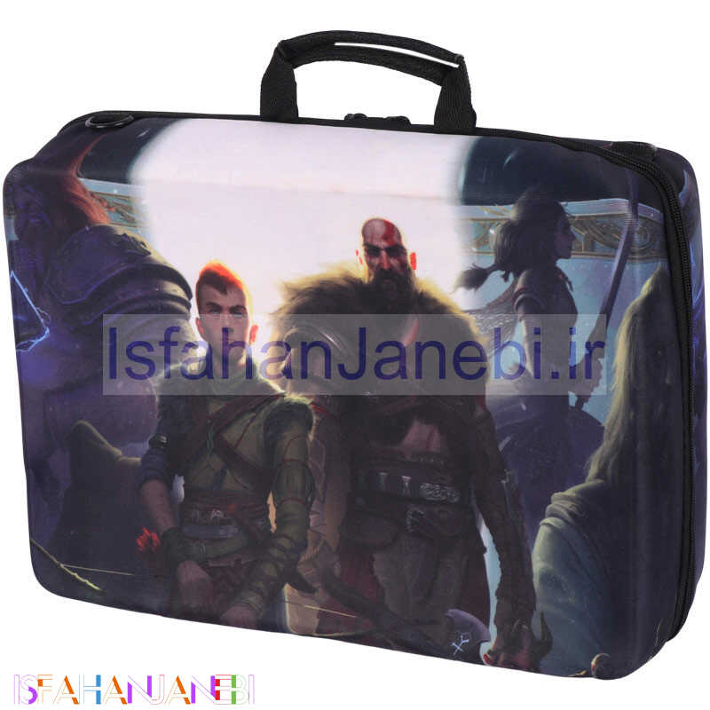 اصفهان جانبی-کیف کنسول بازی PS5 طرح God Of War کد 9