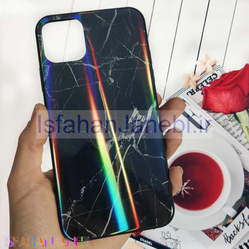 اصفهان جانبی-قاب لیزری پشت گلسی سنگی آیفون iPhone 11 Pro Max