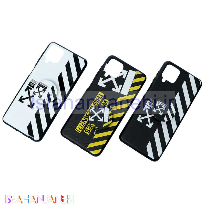 اصفهان جانبی-قاب پاپ سوکت دار Off White سامسونگ A12