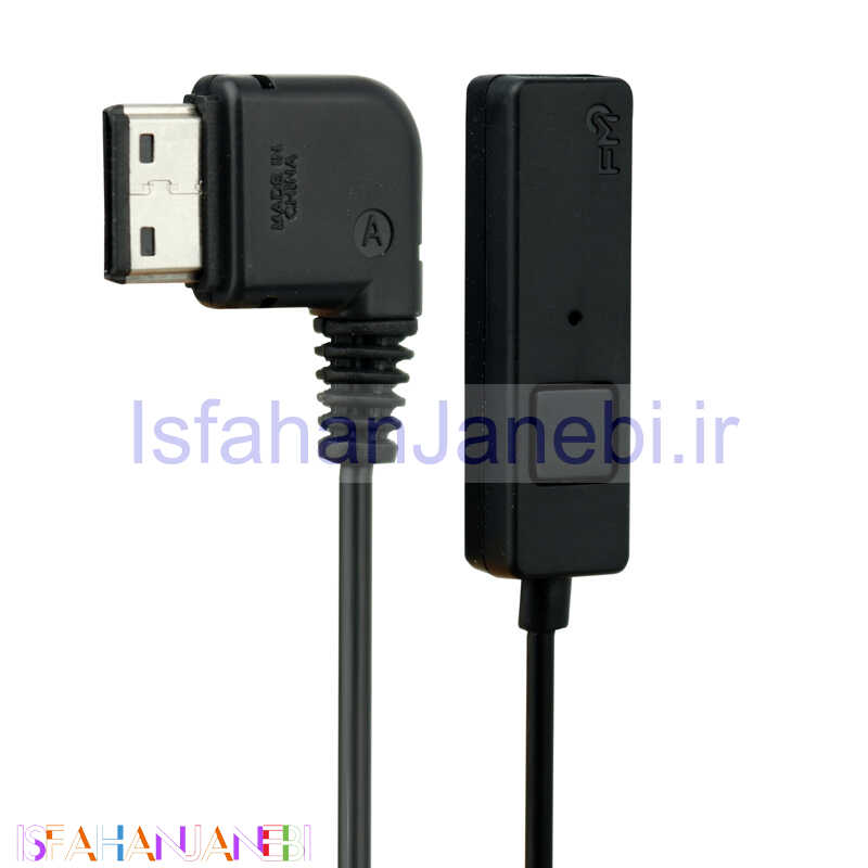 اصفهان جانبی-کابل تبدیل ریموت دار Samsung D880 To AUX 80cm شرینک