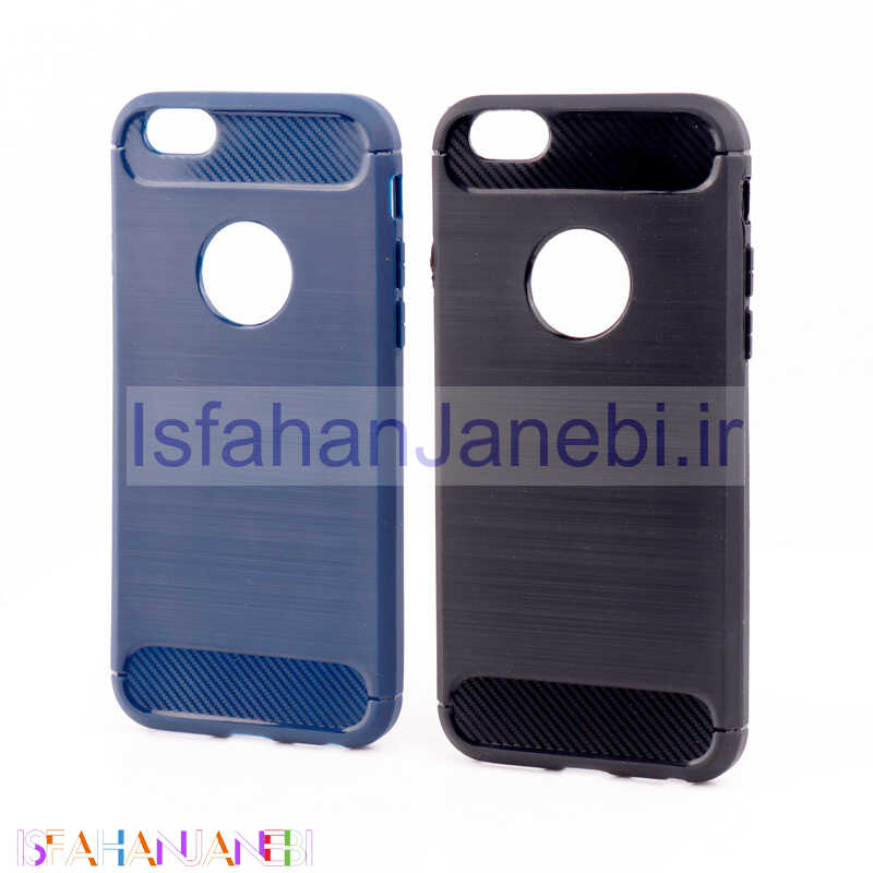 اصفهان جانبی-قاب Fiber Carbon ژله ای iPhone 6 / 6s