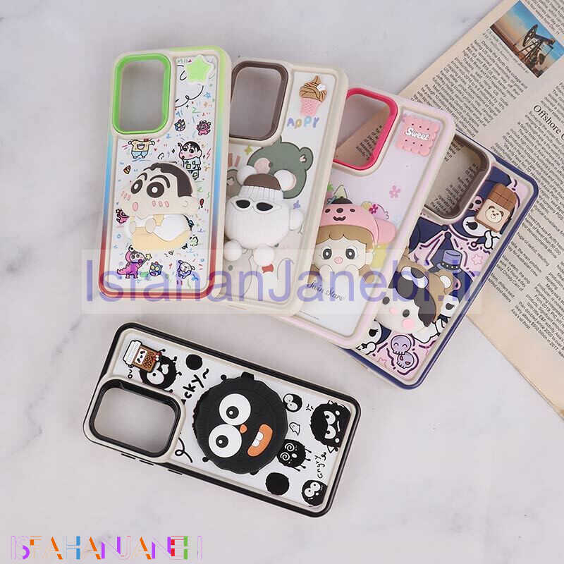 اصفهان جانبی-قاب سولید سامسونگ Galaxy A36 عروسکی برجسته فانتزی