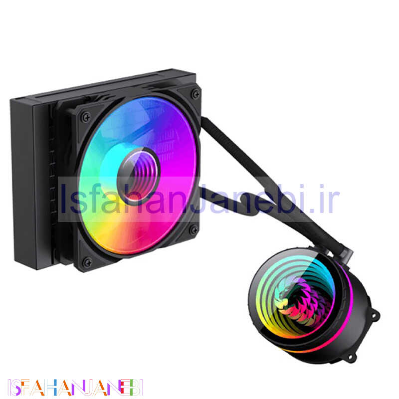 اصفهان جانبی-فن خنک کننده CPU گیم مکس GameMax Iceburg 120 Infinity BL ARGB