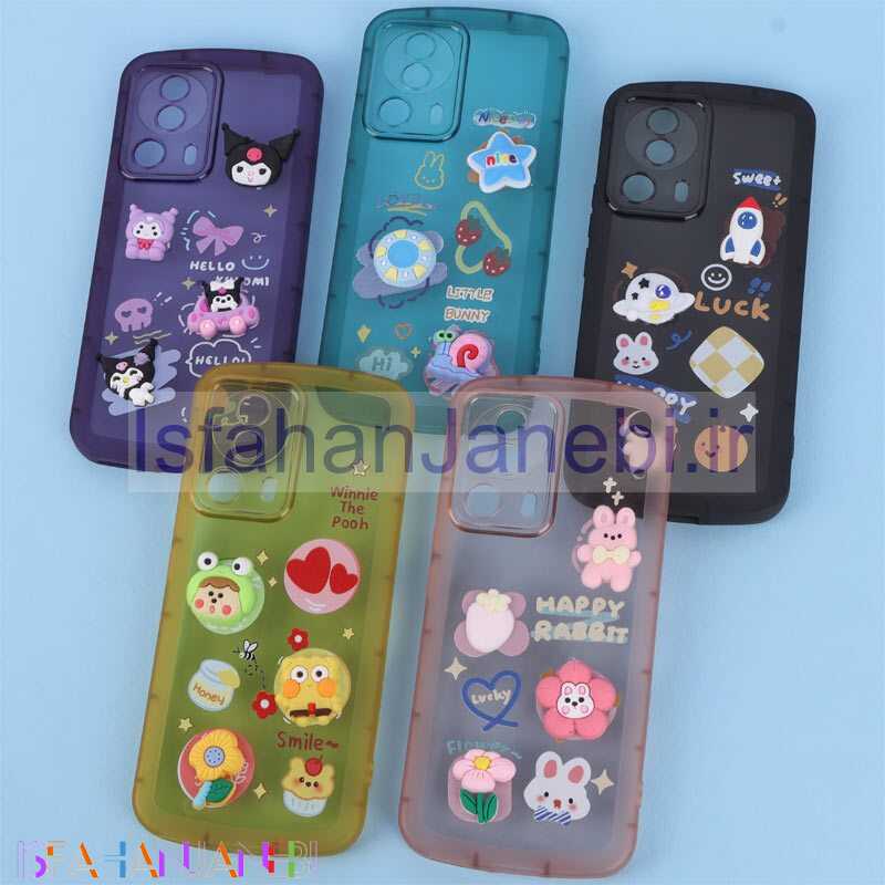 اصفهان جانبی-قاب Fashion Case شیائومی Xiaomi 13 Lite عروسک برجسته محافظ لنزدار