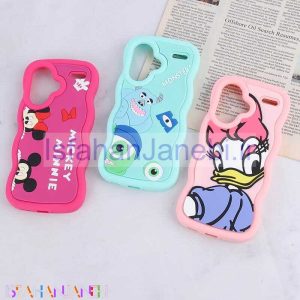 اصفهان جانبی-قاب موج دار شیائومی Redmi Note 13 Pro Plus عروسک برجسته طرح دار