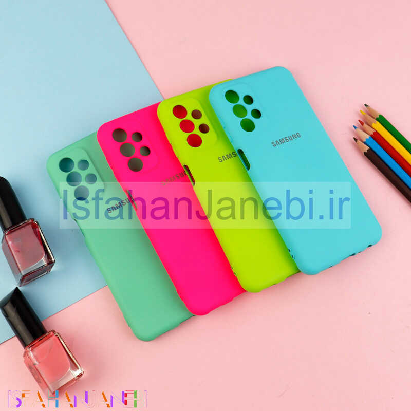 اصفهان جانبی-قاب سیلیکونی زیربسته Highcopy محافظ لنزدار Samsung Galaxy A23 سری D