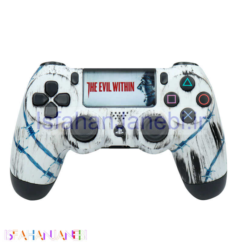 اصفهان جانبی-دسته بازی بی سیم SONY PlayStation 4 DualShock 4 High Copy طرح Evil