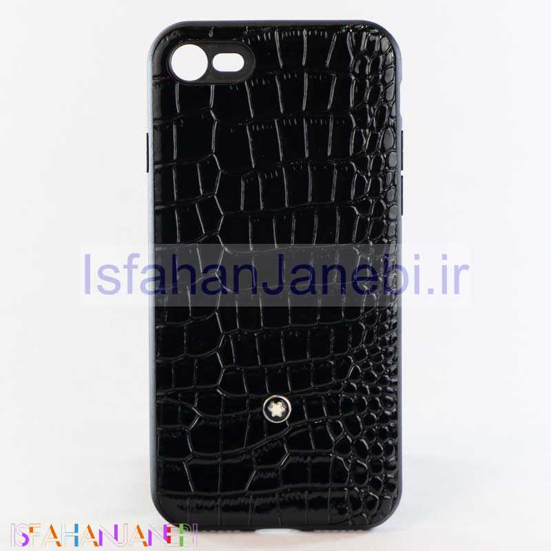 اصفهان جانبی-قاب چرمی iPhone 7/8/SE Mont Blanc مشکی