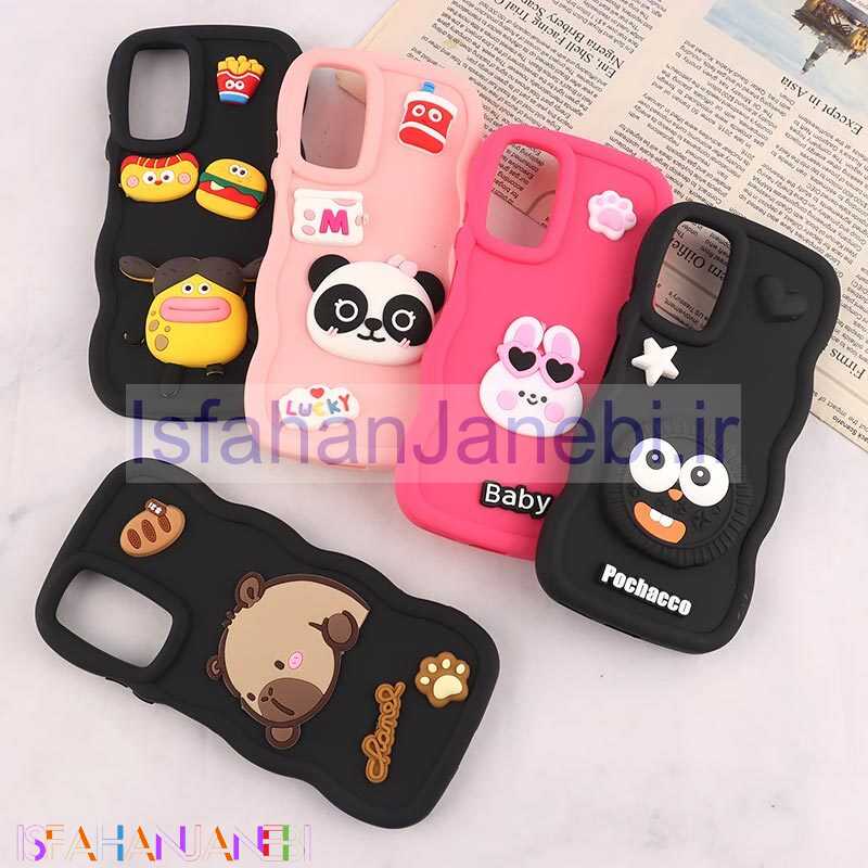 اصفهان جانبی-قاب موج دار شیائومی Redmi Note 11 Pro / Note 11 Pro Plus 5G (India) عروسک برجسته