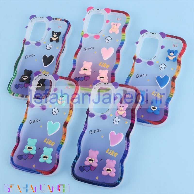 اصفهان جانبی-قاب عروسک برجسته گوش دار Xiaomi Redmi Note 12 Pro 4G