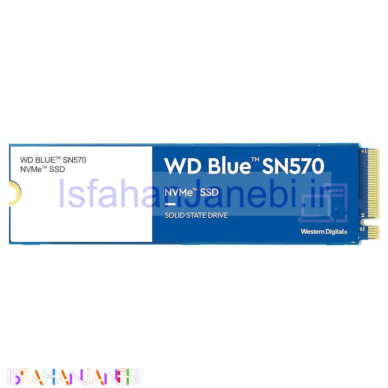 اصفهان جانبی-حافظه SSD وسترن دیجیتال Western Digital Blue SN570 2TB M.2