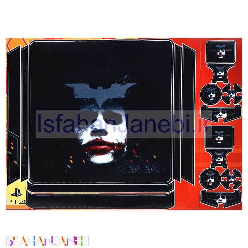 اصفهان جانبی-اسکین پلی استیشن 4 اسلیم طرح Joker کد1