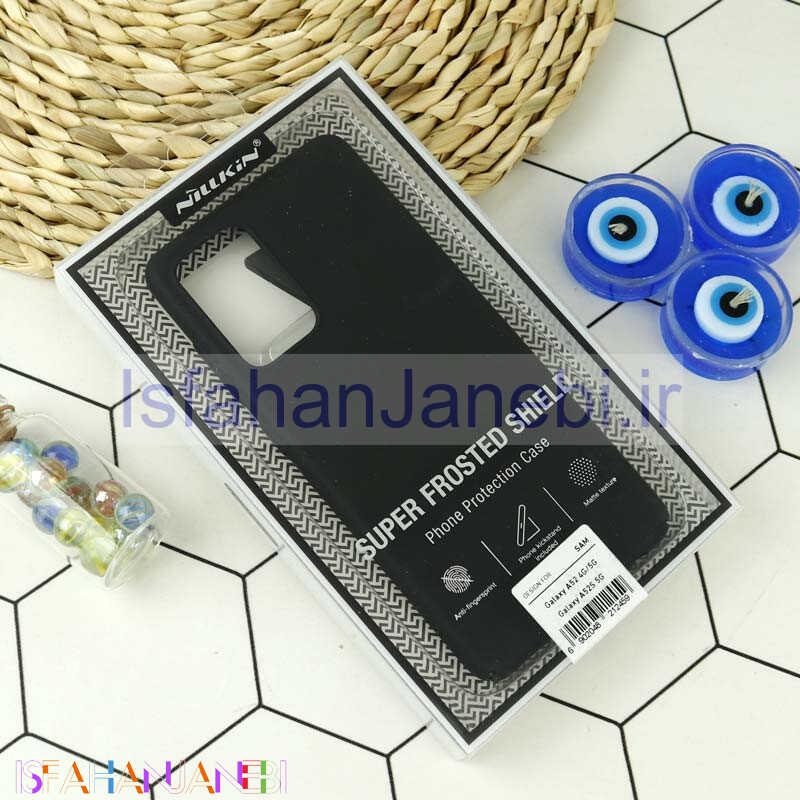 اصفهان جانبی-قاب اورجینال ضدضربه Super Frosted نیلکین Samsung Galaxy A52 / A52s