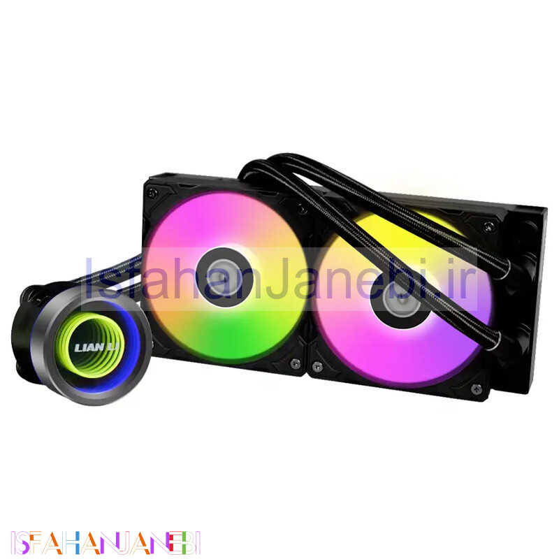 اصفهان جانبی-فن خنک کننده CPU لیان لی LIAN LI Galahad II Trinity 240 Black