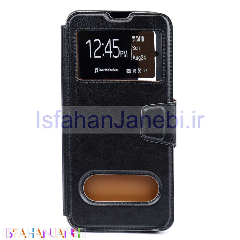 اصفهان جانبی-کیف کلاسوری چرمی Xiaomi Mi Note 10 مشکی