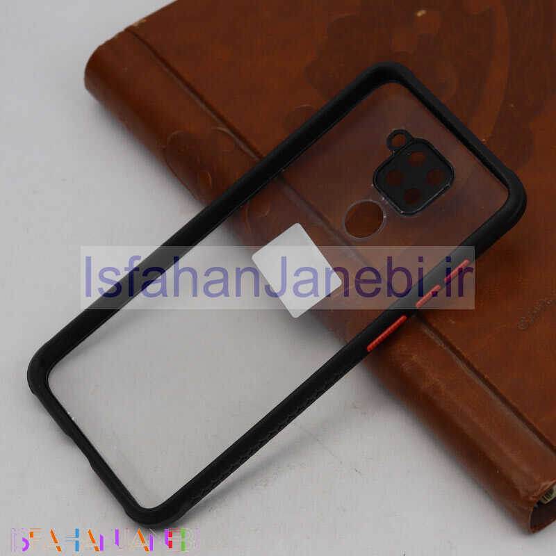 اصفهان جانبی-قاب PC شفاف محافظ لنز دار Xiaomi Redmi Note 9