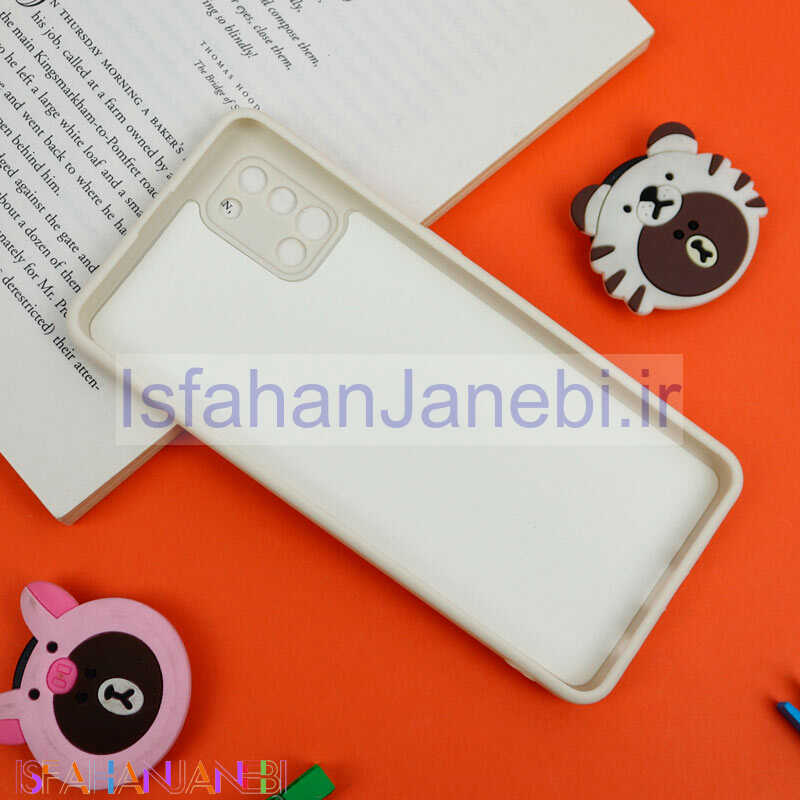اصفهان جانبی-قاب سیلیکونی خرس TED محافظ لنزدار Samsung Galaxy A31