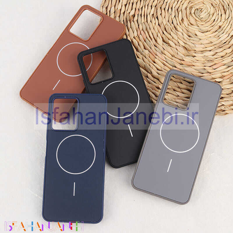 اصفهان جانبی-قاب PVD شیائومی Redmi Note 12 4G طرح مگ سیف