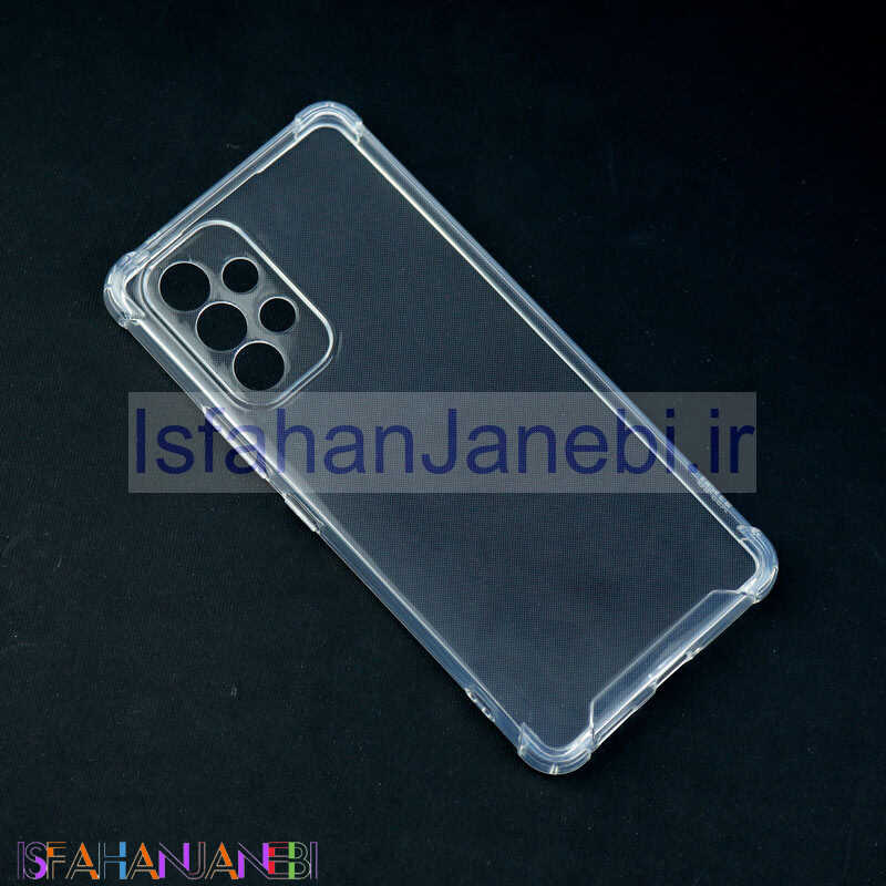 اصفهان جانبی-قاب ژله ای ضربه گیر بی رنگ محافظ لنزدار Samsung Galaxy A53 5G