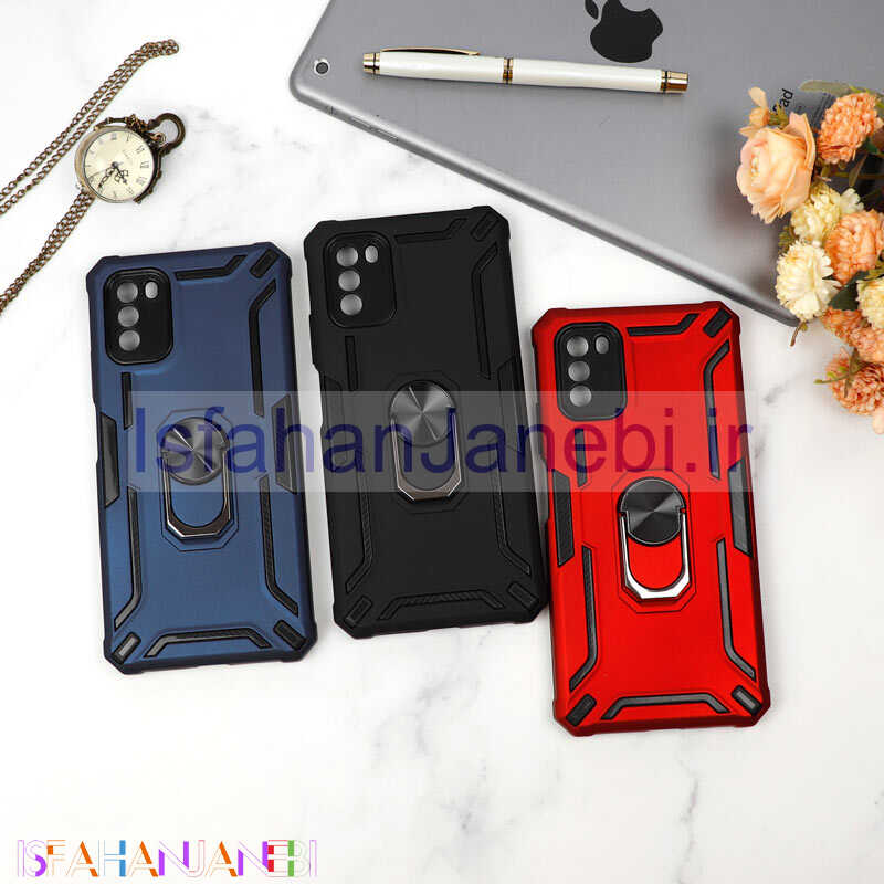 اصفهان جانبی-قاب ضد ضربه هولدر دار DEDICATED شیائومی Poco M3