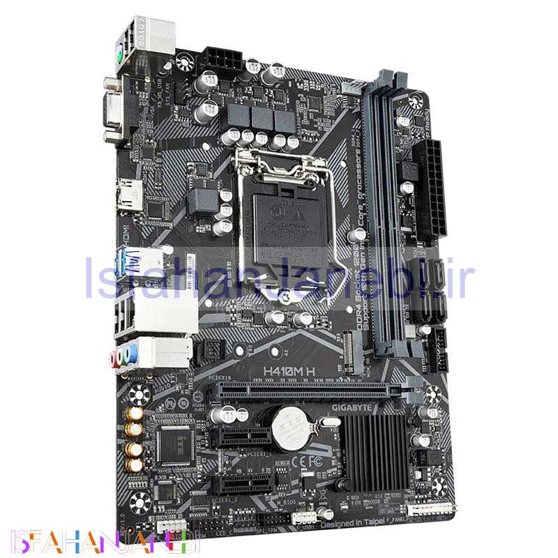 اصفهان جانبی-مادربرد گیگابایت H410M H rev.1.x DDR4