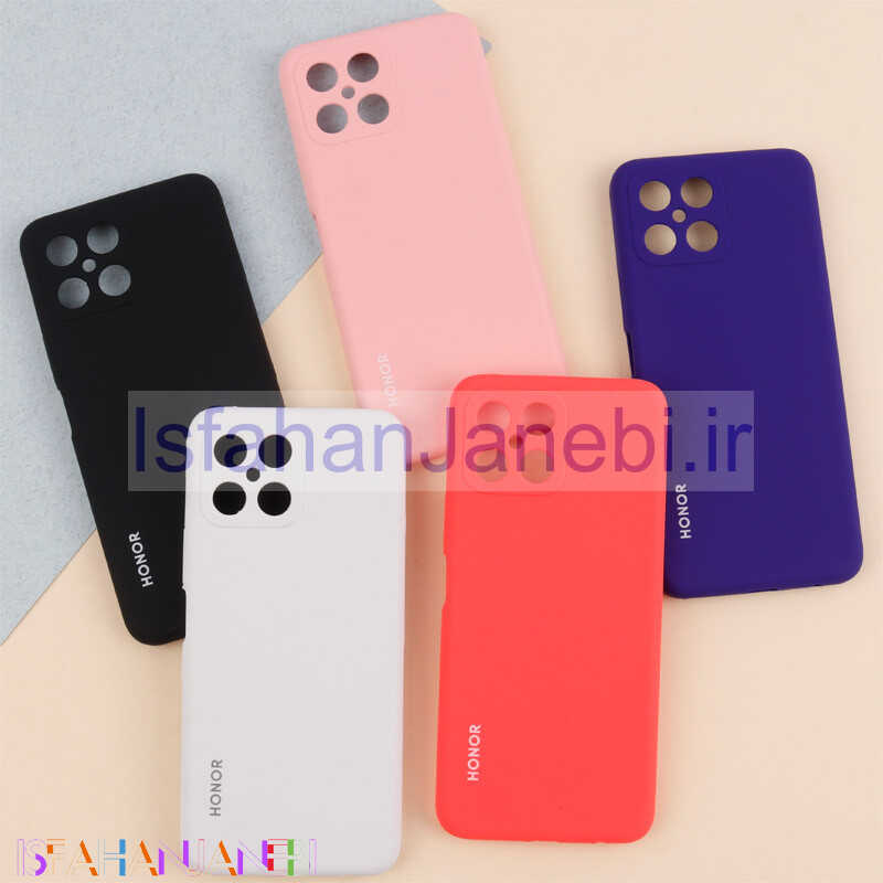 اصفهان جانبی-قاب سیلیکونی اصلی زیربسته هواوی Honor X8 4G محافظ لنزدار