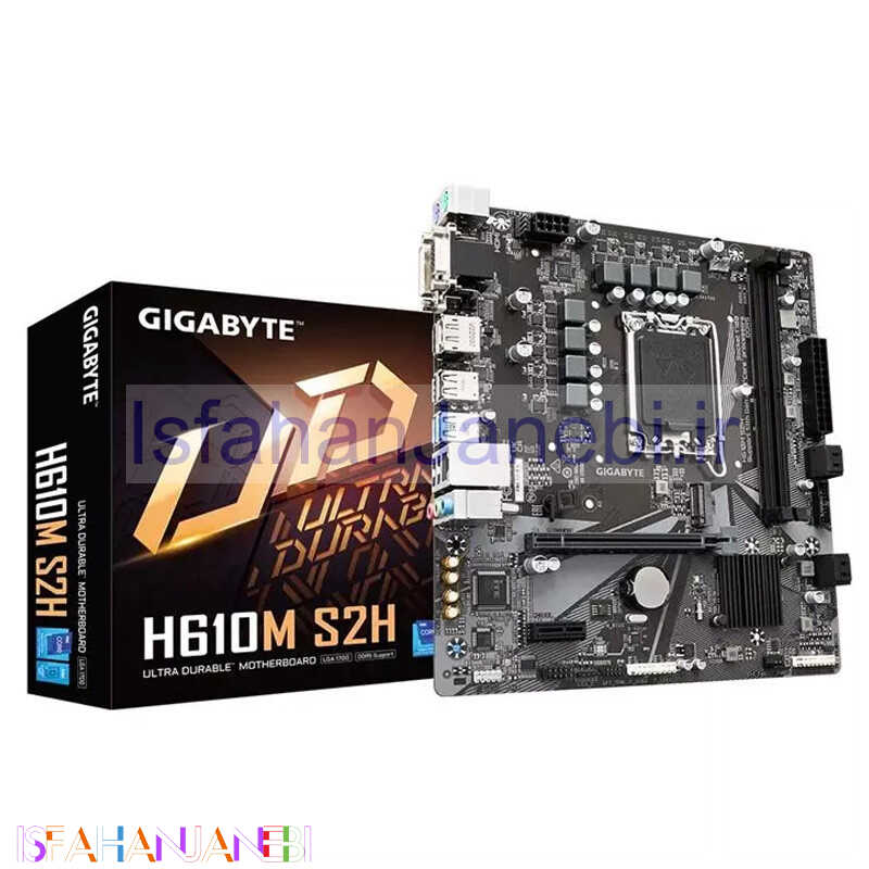 اصفهان جانبی-مادربرد گیگابایت H610M S2H DDR5