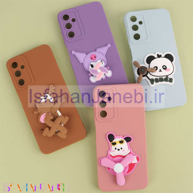 اصفهان جانبی-قاب سیلیکونی اسپینردار محافظ لنزدار سامسونگ Galaxy A05s