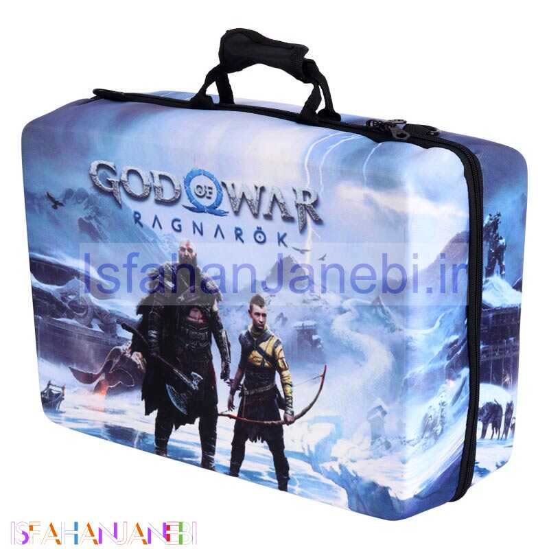 اصفهان جانبی-کیف کنسول بازی PS5 طرح God Of War کد 8