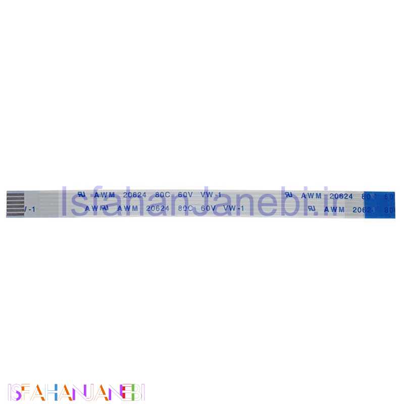 اصفهان جانبی-کابل فلت رشته ای Ribbon 1x6xBx10-6Pin