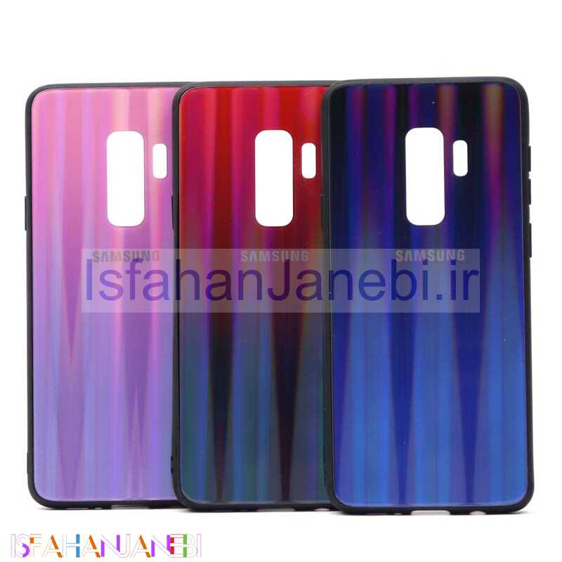 اصفهان جانبی-قاب لیزری پشت گلسی جور Samsung S9 Plus