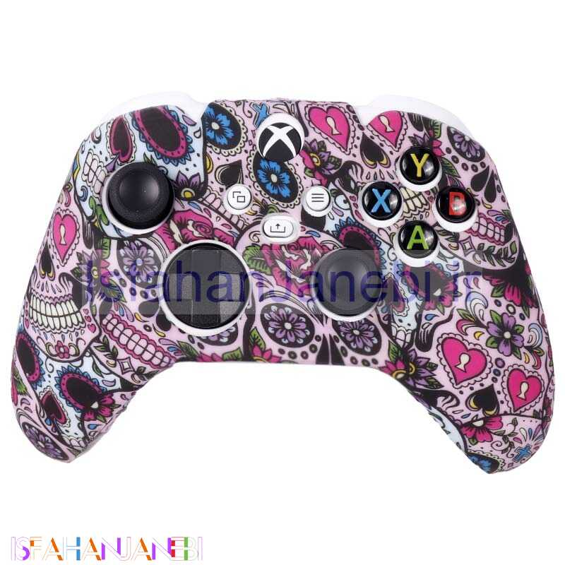 اصفهان جانبی-روکش دسته بازی Xbox X/S طرح اسکلت و قلب