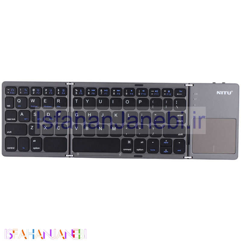 اصفهان جانبی-کیبورد و تاچ پد بی سیم تاشو نیتو NKB04