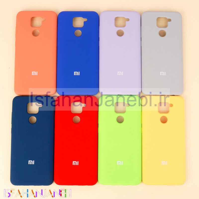 اصفهان جانبی-قاب سیلیکونی اصلی زیربسته شیائومی Redmi Note 9