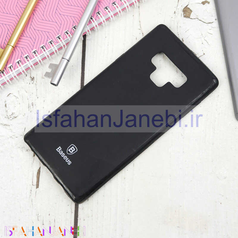 اصفهان جانبی-قاب ژله ای بیسوس Samsung Galaxy Note 9 مشکی