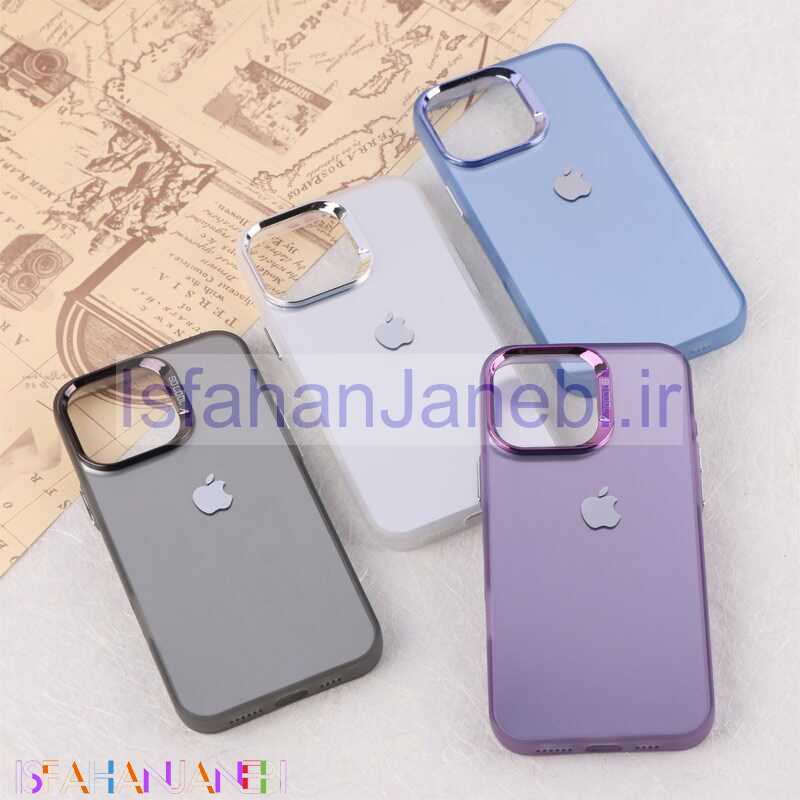 اصفهان جانبی-قاب PC So Cool آیفون iPhone 16 Pro Max دور محافظ متال