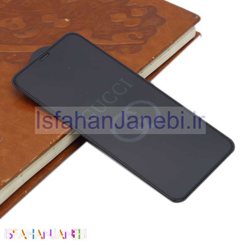 اصفهان جانبی-گلس طرحدار آیفون iPhone XS Max مشکی