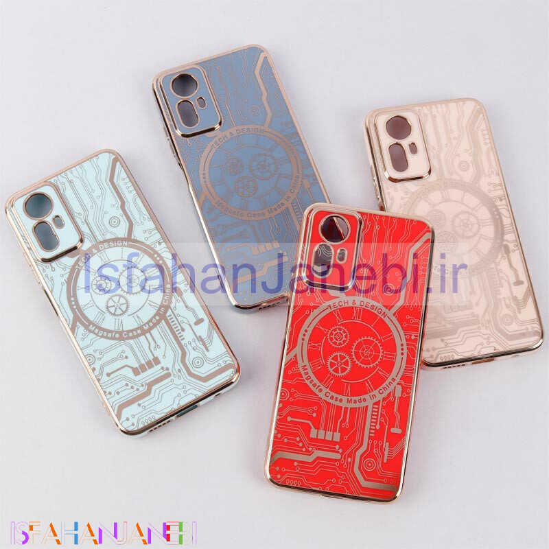 اصفهان جانبی-قاب My Case طرحدار MagSafe محافظ لنزدار Xiaomi Redmi Note 12S