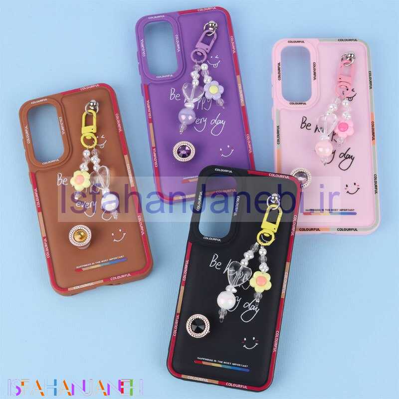 اصفهان جانبی-قاب ژله ای Colourful سامسونگ Galaxy A35 آویزدار