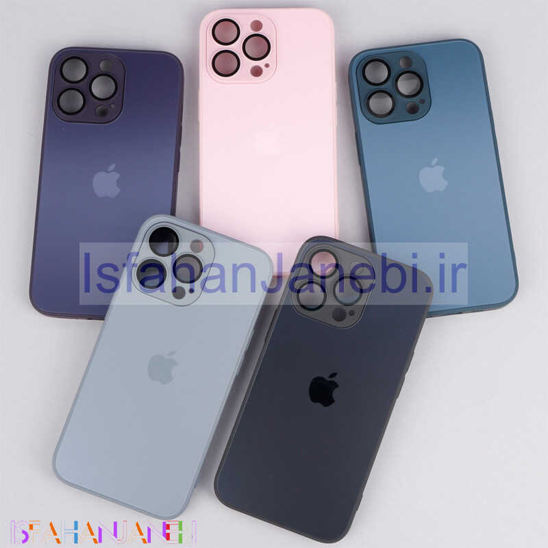 اصفهان جانبی-قاب پشت گلسی لیزری AG-GLASS محافظ لنز شیشه ای iPhone 13 Pro