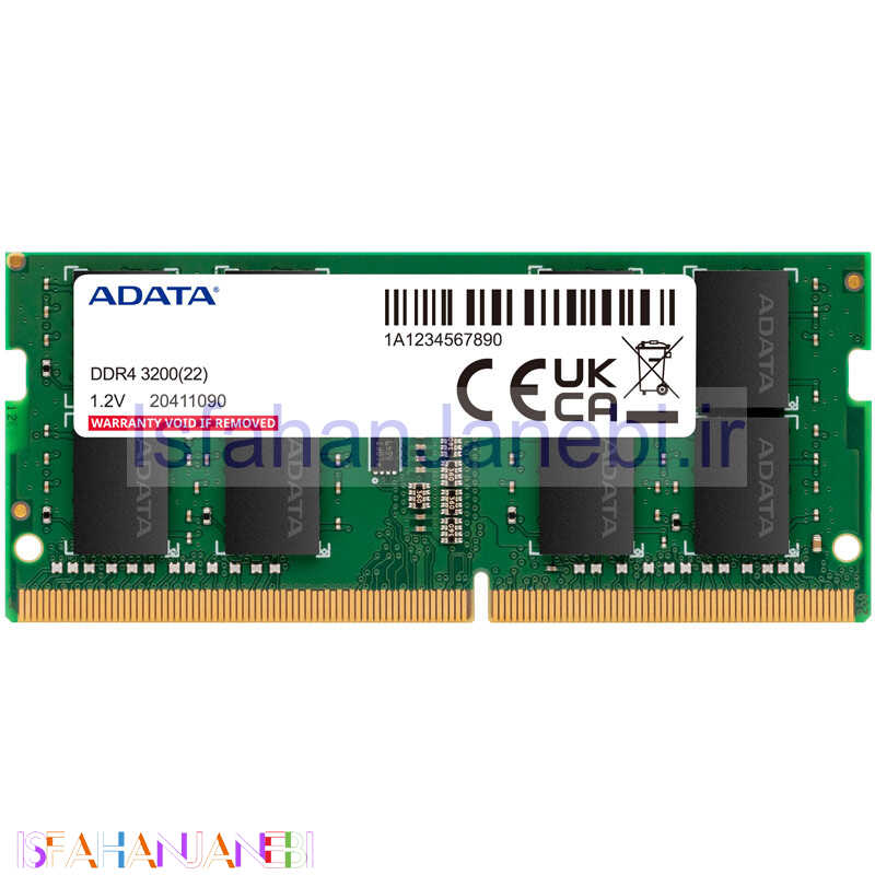 اصفهان جانبی-رم لپ تاپ Adata Premier DDR4 16GB 3200MHz CL22