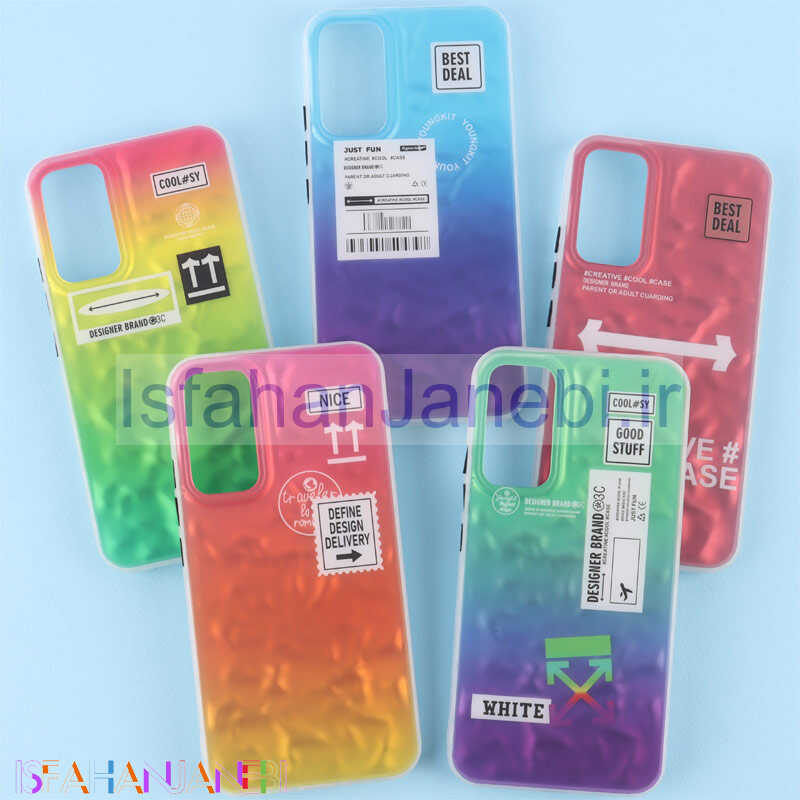 اصفهان جانبی-قاب Gradient Holographic برجسته Samsung Galaxy A34