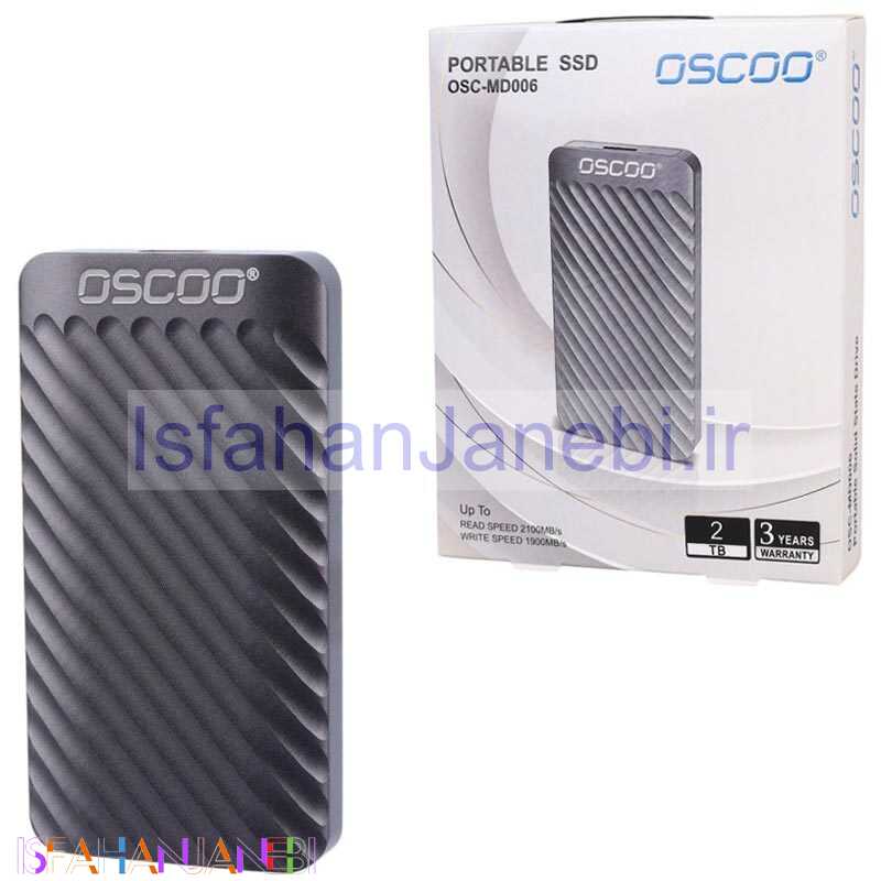 اصفهان جانبی-حافظه اکسترنال SSD اوسکو Oscoo MD006 2TB