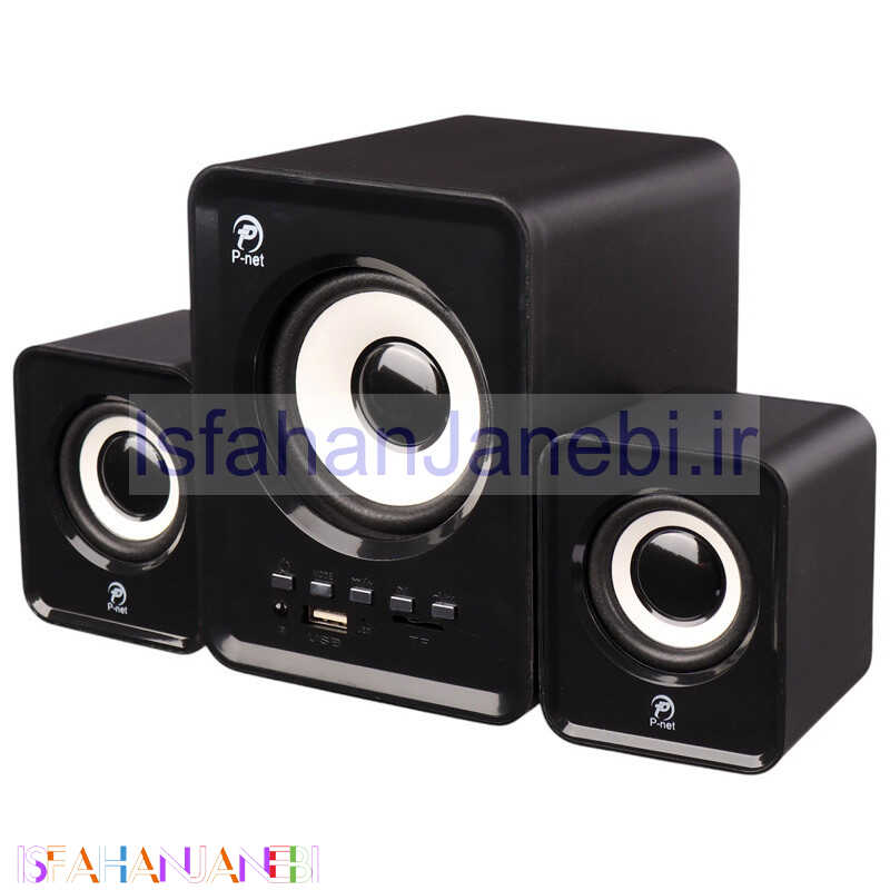 اصفهان جانبی-اسپیکر سه تکه P-Net U-2800BT + ریموت کنترل
