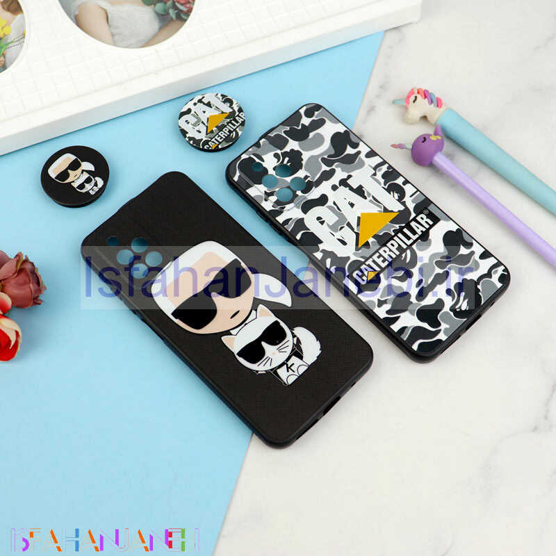 اصفهان جانبی-قاب فانتزی طرحدار پسرانه محافظ لنزدار + پاپ سوکت Xiaomi Redmi 10 سری R